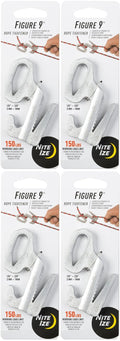 Nite Ize Figure 9 Rope Tightener Large Aluminum Tie Down Knot Tool (4-Pack)