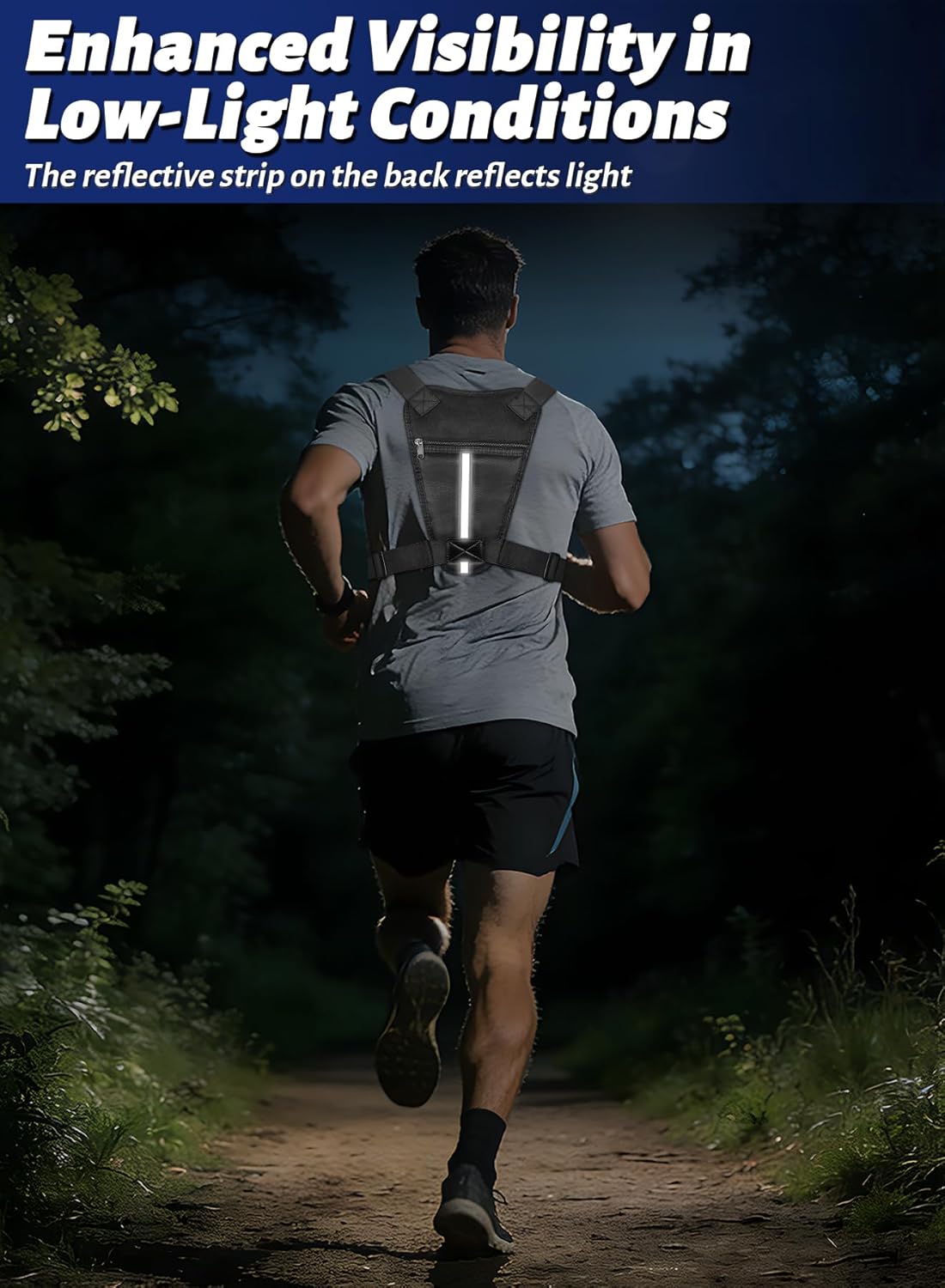 Skiennix Chest Bag - Lightweight Utility Running Pack with Phone Holder for Sports | Unisex Design