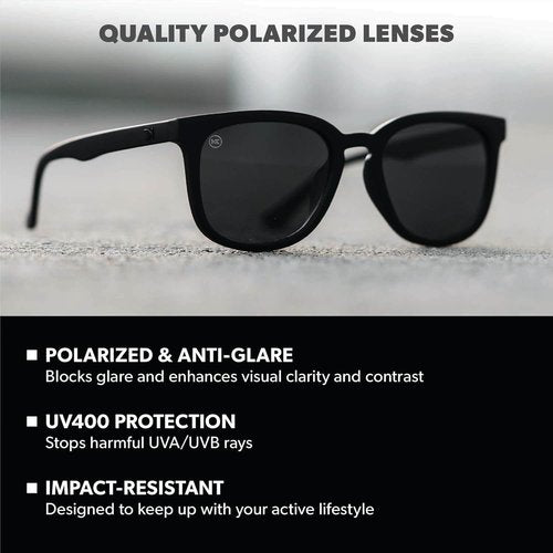 Knockaround Paso Robles Polarized Sunglasses for Men & Women - Trendy Sunglasses - UV400 Protection