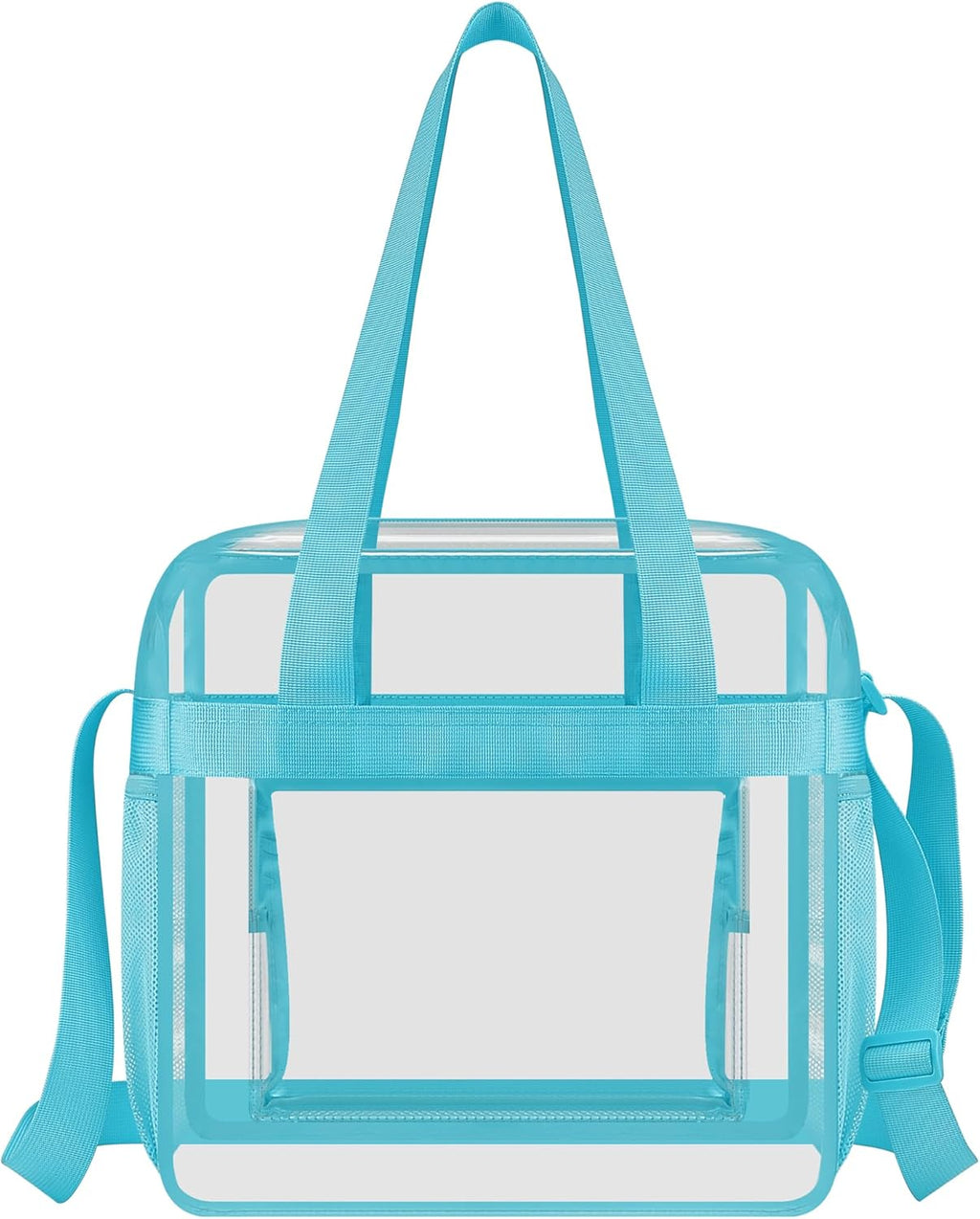 XCU Clear Stadium Bag - Approved 12x6x12 Clear Tote for Events, Work, Sports & Concerts