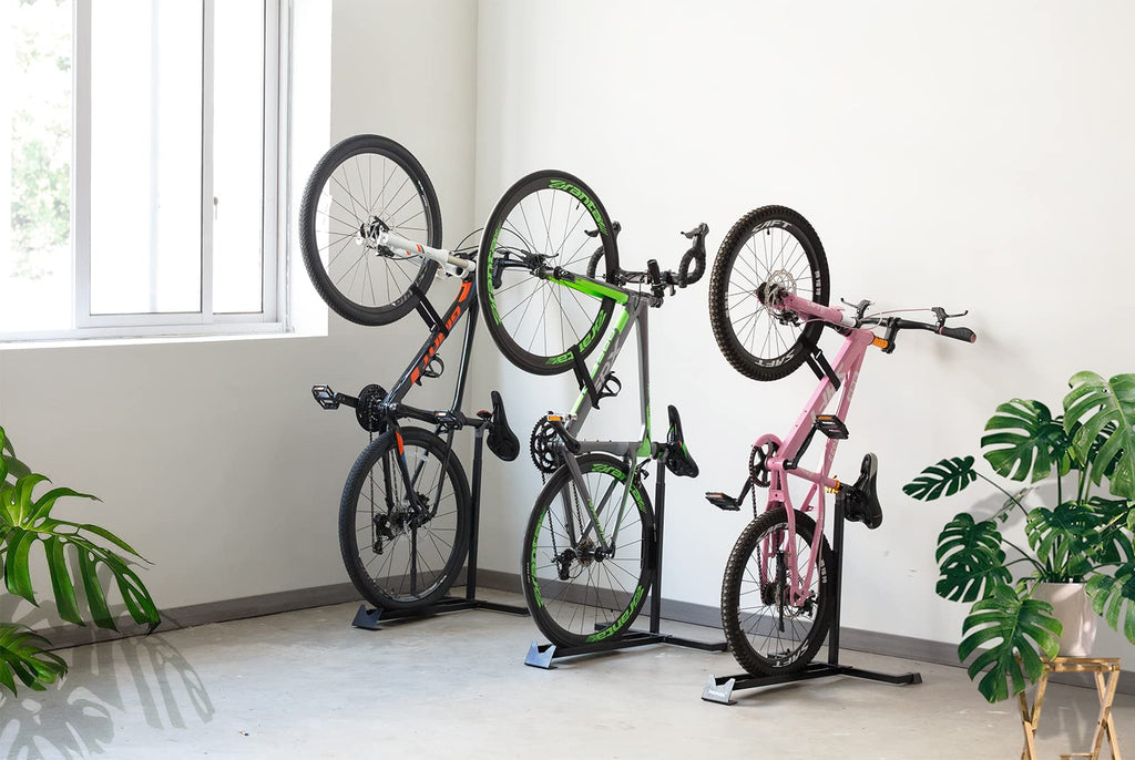 PHUNAYA Bike Stand,Vertical Bike Rack For Indoor Bike Storage,Upright Bicycle Stand Floor.