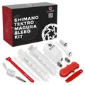 BleedZone Brake Bleed Kit for Shimano, Tektro, Magura Hydraulic Brakes, Ideal for Shimano Brakes, Shimano Brake Bleed Kit, MTB & Road Bikes, Easy Bike Maintenance for Hydraulic Bike Brakes
