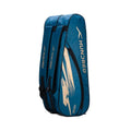 Hundred Cosmogear Badminton Kit-bag (Teal Green, Size: Large) | Double Zipper | Bag with Front Zipper Pocket | Material: Polyester| Padded Back Straps | Easy-Carry Handle