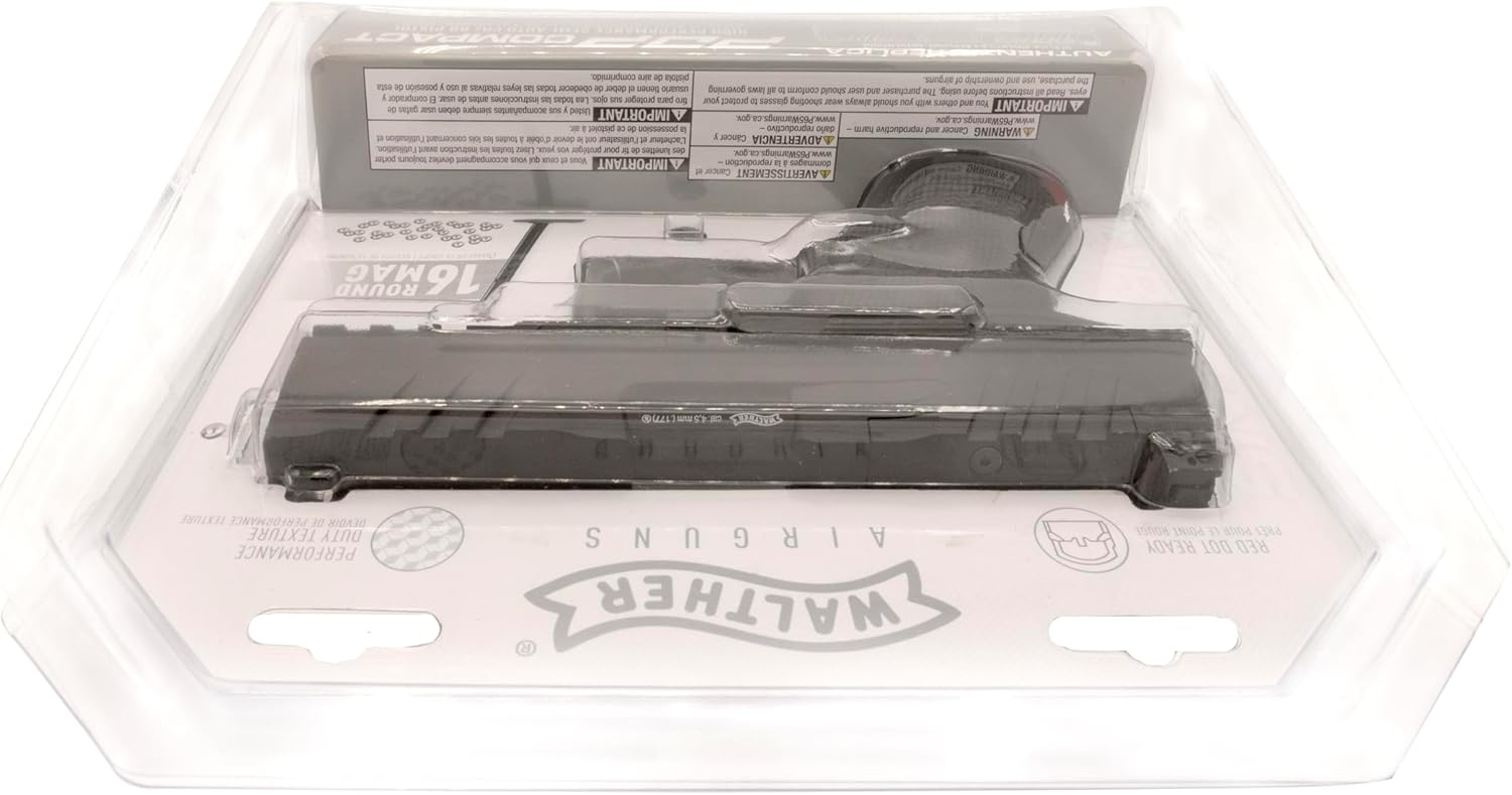 Walther PDP Compact BB Gun - .177 Caliber Air Pistol for Precision Shooting
