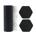 GEAR AID Tenacious Tape - 3” x 20” Nylon Fabric Repair Tape with 2 Hex Patches - Fix Holes in Outdoor Gear, Black