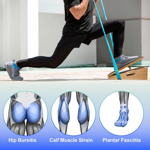Professional Slant Board,Calf Stretcher,5 Positions Adjustable Slant Board for Calf Stretching,Incline Board