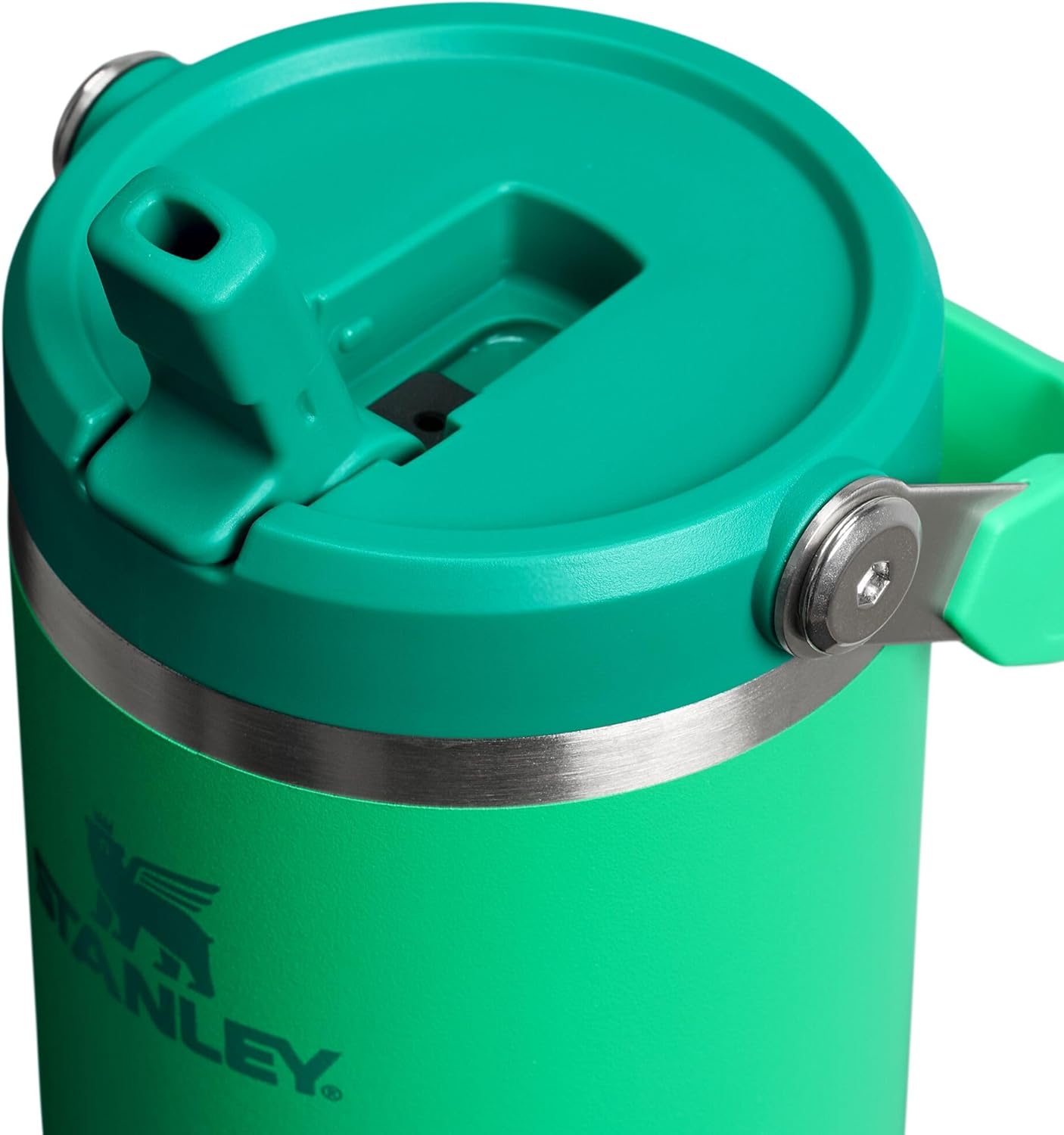 STANLEY IceFlow 2.0 Tumbler - 30 oz Insulated Stainless Steel Water Bottle with Flip Straw & Handle | Meadow
