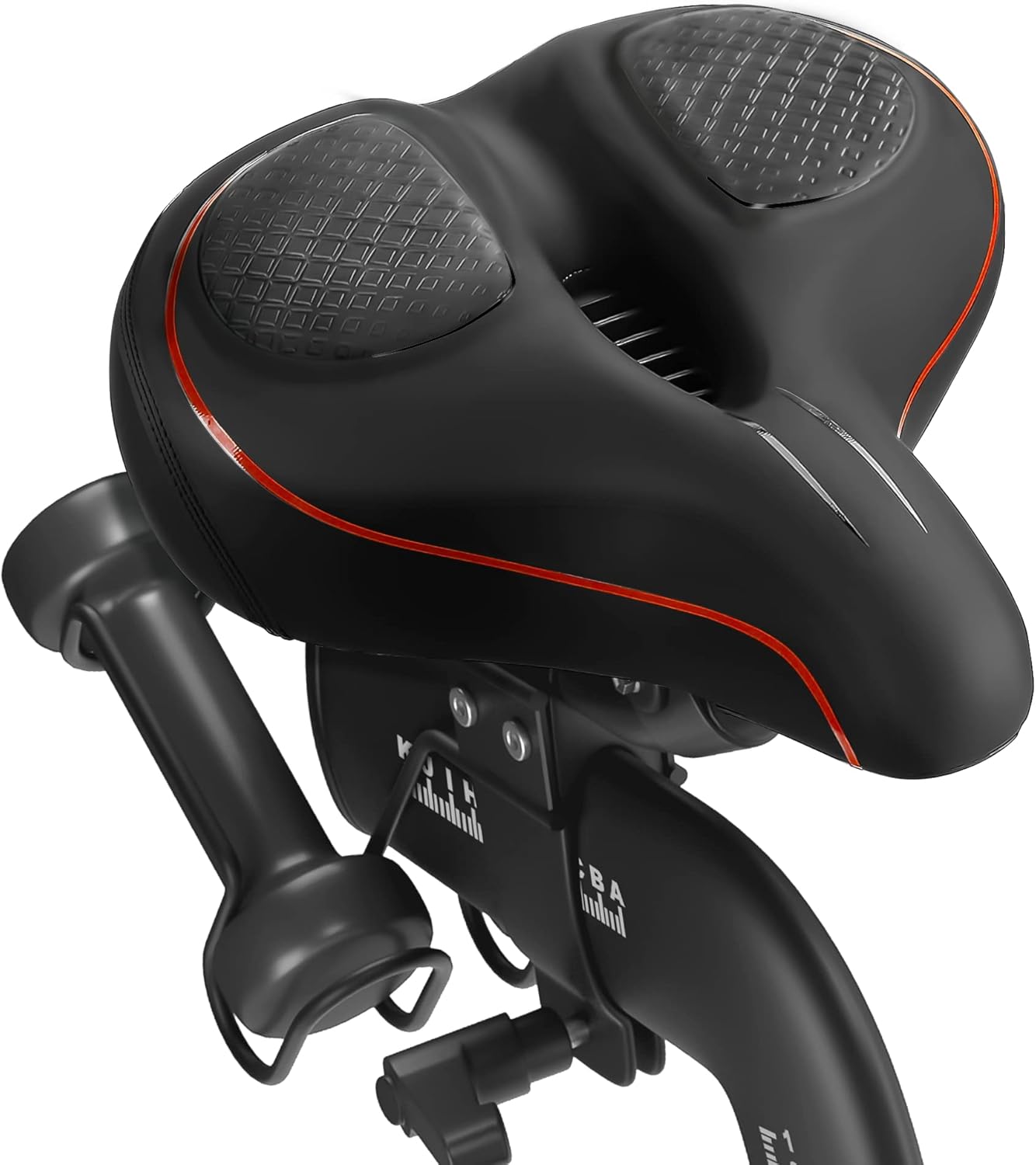 Peloton | Oversized Bike Seat Cushion - Comfort Saddle Replacement for Men & Women | Compatible with Peloton, Road & Exercise Bikes