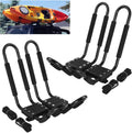 XMT-MOTO J-Bar Kayak Carrier - Universal Top Mount Roof Rack for SUVs & Vans | 2 Pairs
