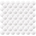 Junkin 80 Pcs Foam Golf Balls Practice Balls Realistic Feel and Flight Sport Training for Indoor or Outdoor Backyard Golf Training(White)