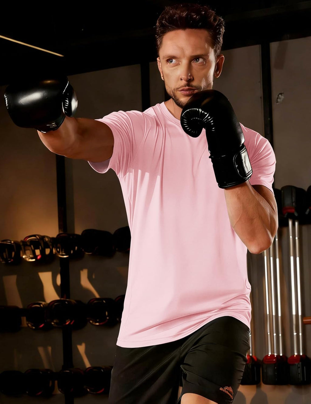 TACVASEN Men's Athletic T-Shirt - Quick Dry Workout Shirt with Sun Protection | UPF 50+