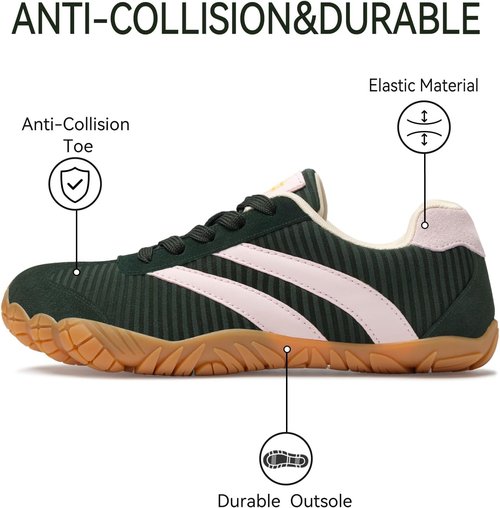 Barefoot Shoes | Women’s Casual Sneakers with Wide Toe Box - Lightweight & Breathable for Hiking & Running