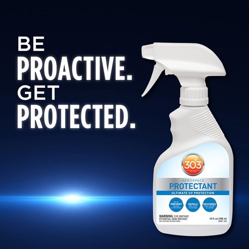 303 Products Aerospace Protectant Spray - UV Protection & Dust Repellent | 10 Fl. Oz. Matte Finish