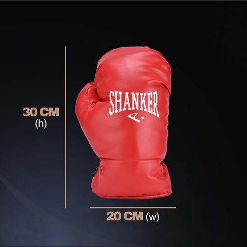 Shanker Golf Boxing Glove Golf Headcover - Funny Golf Driver Cover Tour Grade PU Leather Headcover - Great Gag Golf Gift for Men - Soft Velour Lining