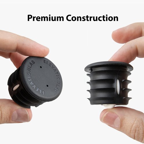 Elevation Lab AirTag (Gen 1 & 2) Mountain Bike - TagVault™ - The Hidden AirTag Fork Mount | for Tapered Head Tubes | Anti-Theft, Ultra-Secure (2 Pack)