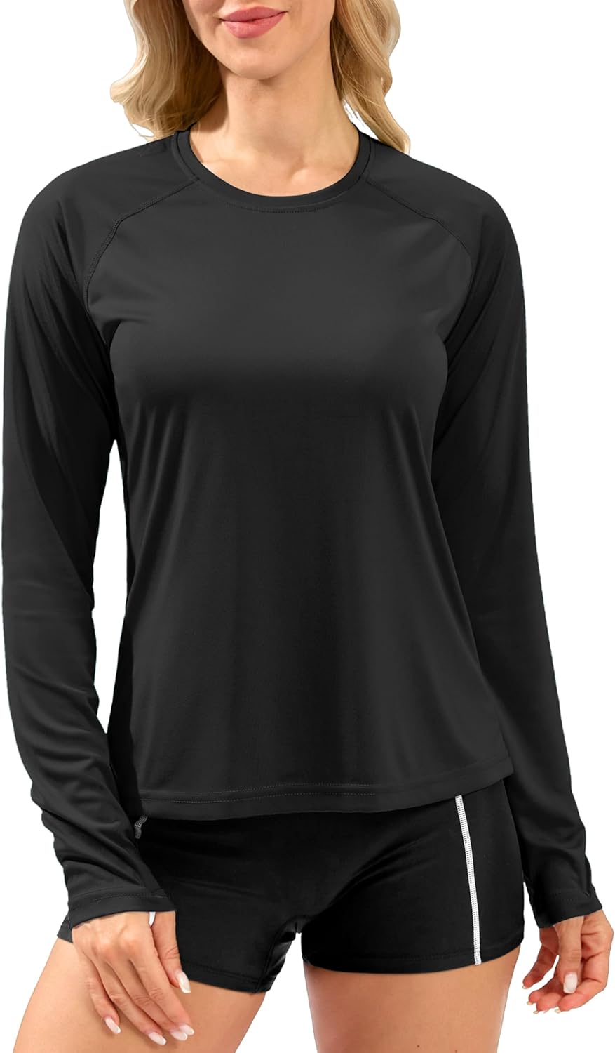 Skiennix Women's UPF 50+ Sun Shirt - Long Sleeve UV Protection for Hiking & Workouts | Lightweight Quick Dry