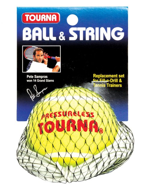 Tourna Ball And String Replacement for Tennis Trainers - universal fit