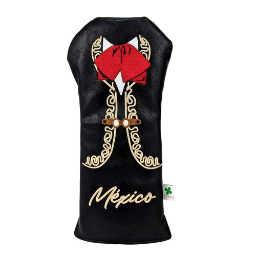 Foretra Driver Headcover Golf Club Covers Mariachi Mexico Novelty Blade Mallet Putter Cover Head Cover Golf Accessories for Most Brands