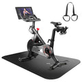Treadmill Mat,Bike Mat,Stationary Bike Mat,Foldable Treadmill Mat for Hardwood Floors and Carpet.for Exercise Bike,Exercise Equipment Indoor Cycles,Rowing Elliptical (29.5" X 70.8")