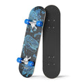 24 inch Rude Boyz Mini Cruiser Skateboard - Aluminium Trucks - Kids Skateboard Ages 5-8 Beginner - Skateboards for Kids