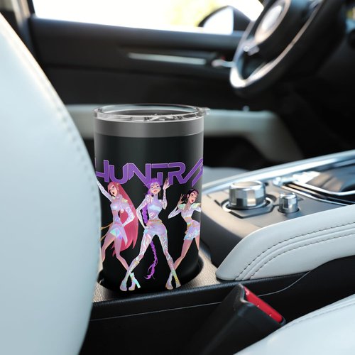 HUNTR/X KPop Demon Hunters Insulated Stainless Steel Tumbler - Officially Licensed, Durable Design