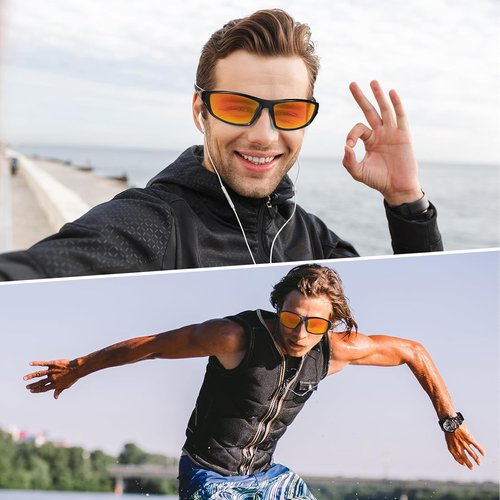Cindeer Polarized Sunglasses - UV Protection for Men & Women | 8 Pairs for Outdoor Activities