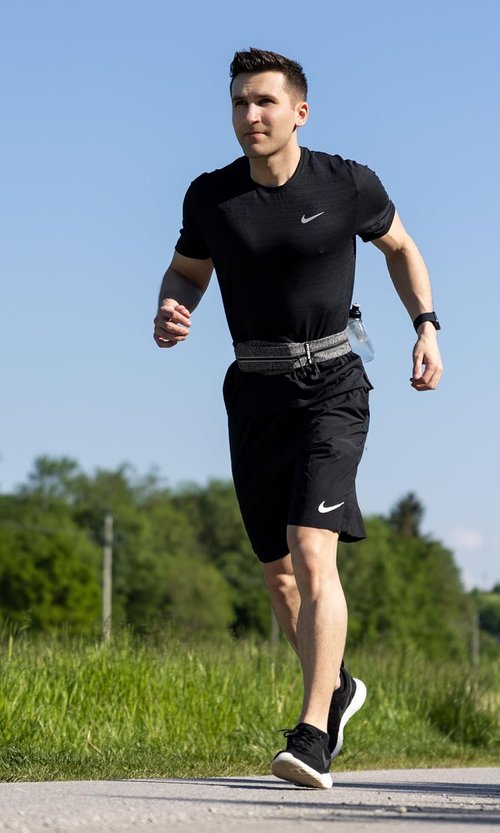 Fitgriff® Running Belt - Secure Jogging Pouch for Phones, Keys & Essentials | Unisex Design