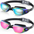 Aegend Swim Goggles - Leak-Proof Design for Adults & Youth | 2 Pack in Stylish Colors