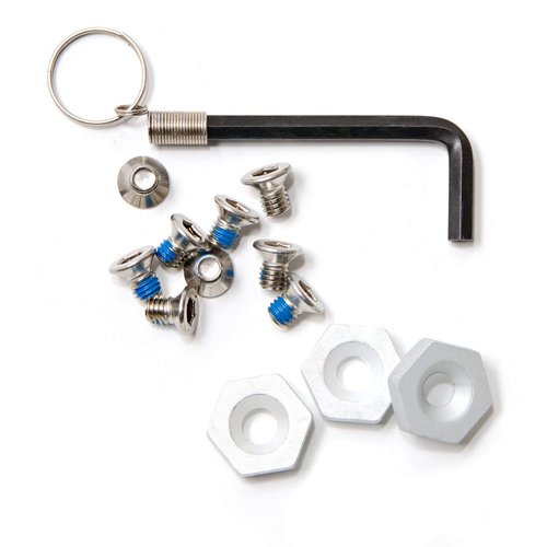 Korkers Triple Threat Aluminum Hex Discs with Screws - 40 Pack