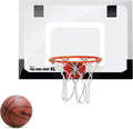 SKLZ Pro Mini Indoor Basketball Hoop - Portable Over The Door Design - Perfect for Home, Dorms & Offices