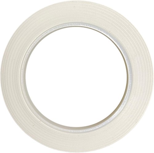GGR Supplies T.R.U. CVT-536 White Vinyl Dance Floor Tape - 1/2" Wide x 36 Yards | Multiple Colors Available