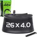 Skiennix Fat Bike Tube - Premium Butyl Rubber with AV 32mm Schrader Valve | 20" & 26" Sizes, 1/2/4 Pack