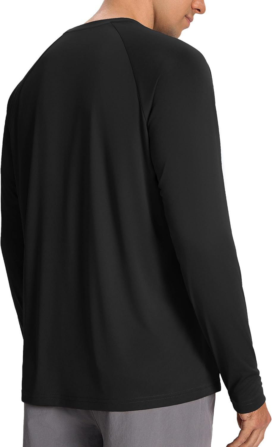 Skiennix Men's Sun Protection Shirt - UPF 50+ Long Sleeve UV Rash Guard for Fishing & Beach Activities