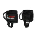 Ultimate Ankle Strap for Cable Machines - Neoprene Padded Ankle Wrist Cuffs D-Ring Glute Kickback Booty Workouts, Leg Extension & Hip Abductors (Pair)