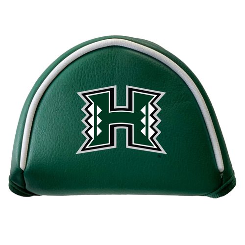 Team Golf NCAA Hawaii Putter Cover - Mallet (Color) - Printed Team Golf NCAA Putter Cover - Mallet Printed, Fits Most Mallet Putters, Easily Slips on and Secures with Velcro Closure