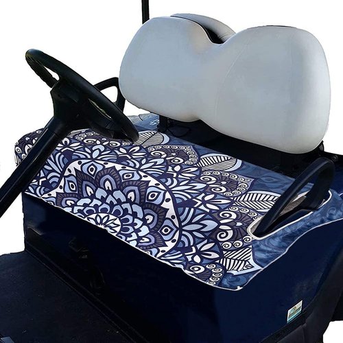TUYUU Golf Cart Seat Covers/Seat Towel, Breathable Golf Cart Seat Cushions Golf Blanket for EZGO Yamaha Club Cars,Golf Club Car Accessories