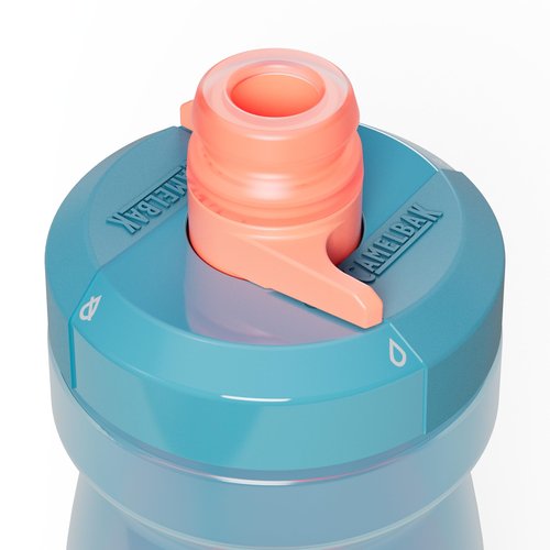 CamelBak Podium Bike Squeeze Water Bottle Mercury Teal, 21oz