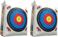 Morrell Weatherproof Supreme Range Archery Bag | 2-Pack Target Replacement Cover - White, 2 Sides, 4 Spots