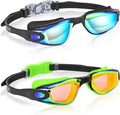 Aegend Swim Goggles for Kids | Anti-Fog, UV Protection & Comfort Fit | Ages 3-14