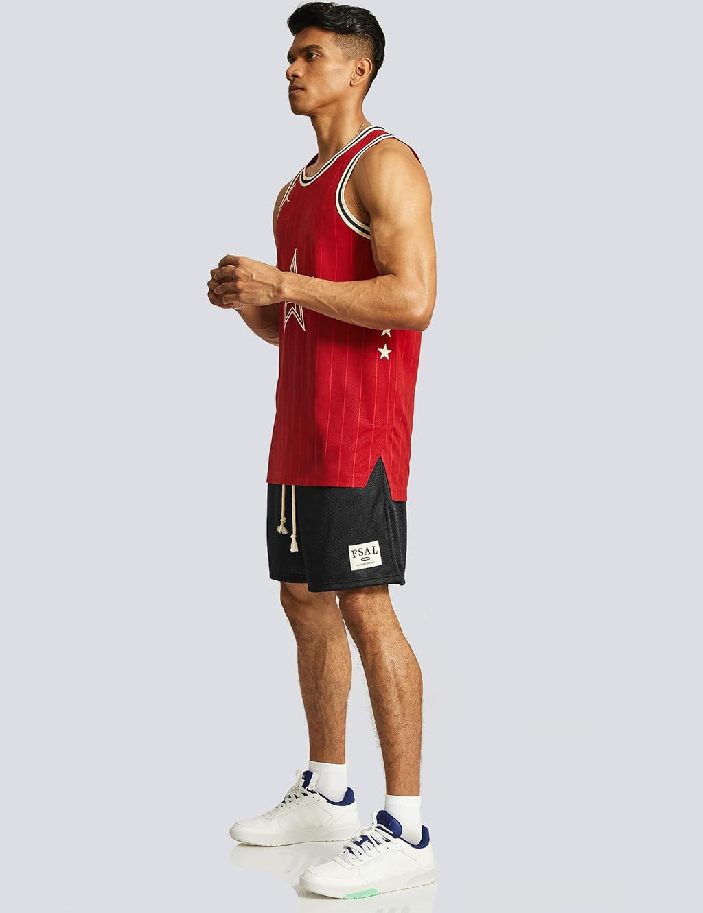 Ouber Men's Gym Shorts - Mesh Dry Fit Performance with Pockets for Basketball Workouts