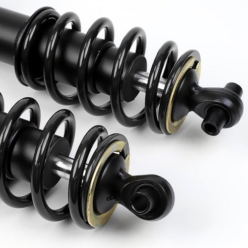 Yamaha Front Shocks Absorbers Set Fit Yamaha G29 Drive 2007-2016 Golf Cart Passenger and Driver Side OEM JW2-F3390-00-00 JW2-F3350-00 (Black)