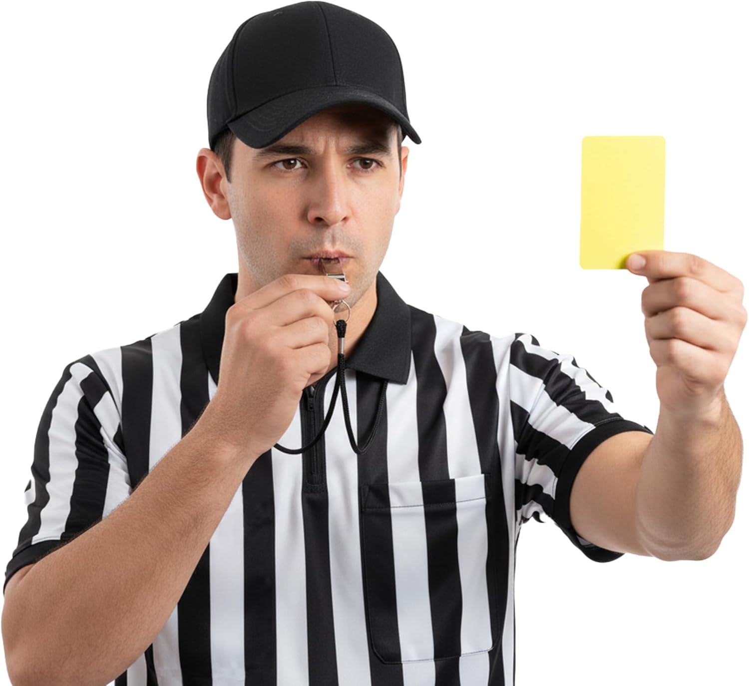 Skiennix Referee Shirt - Men's Football Soccer Costume for Halloween | Sporty Cosplay Outfit