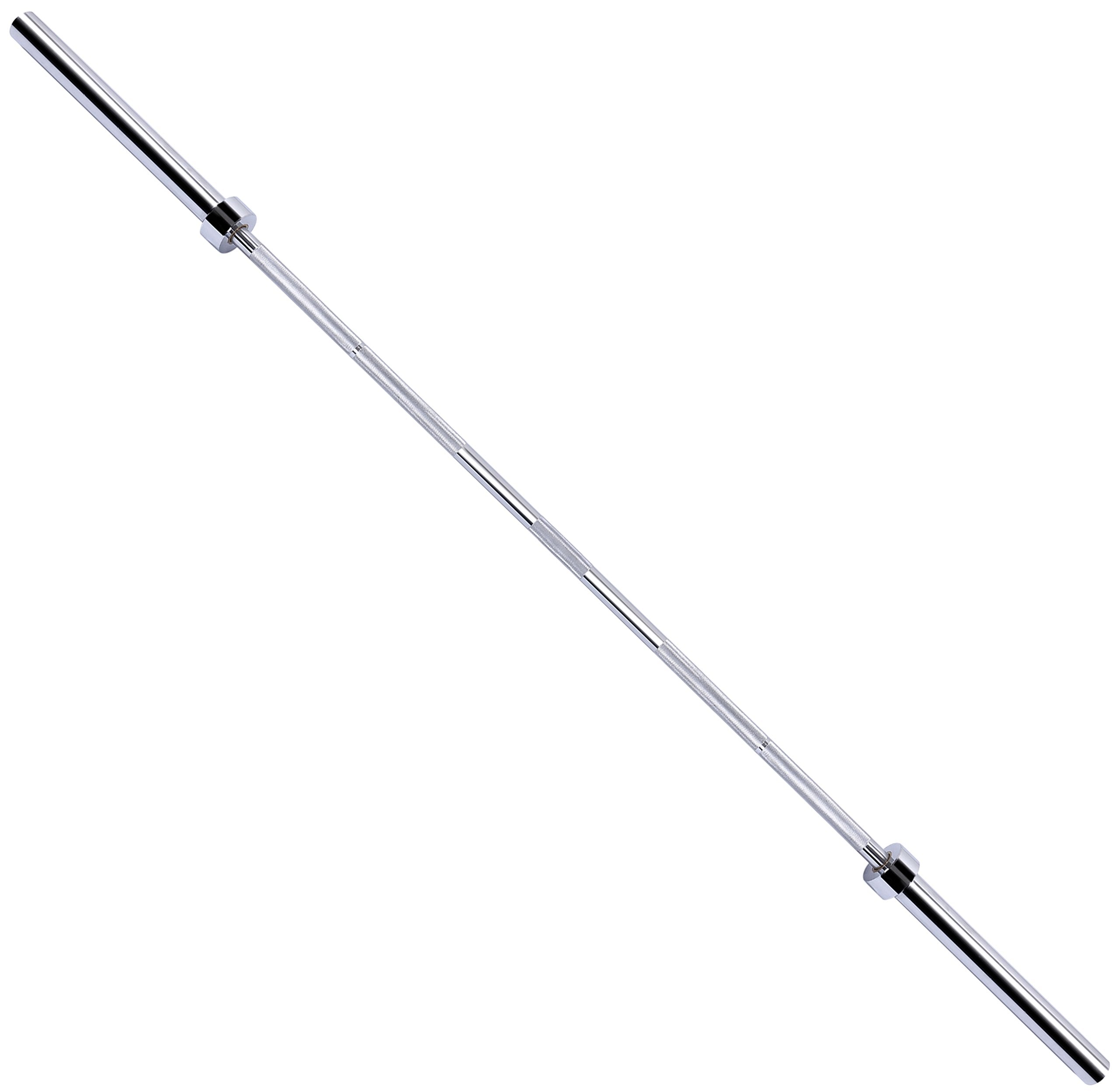 Signature Fitness Olympic Bar for Weightlifting and Power Lifting Barbell, 700-Pound Capacity, PUSHOB7SVSV