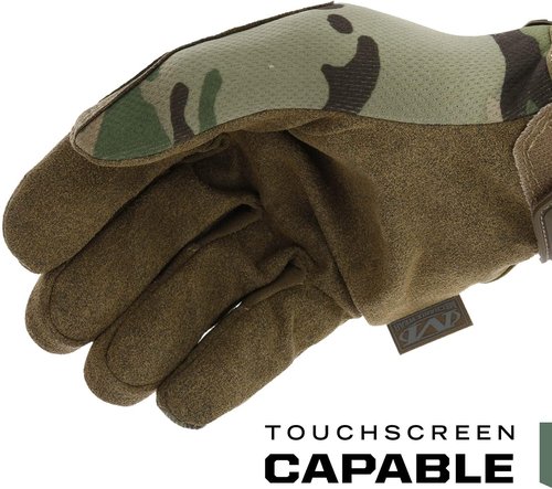 Mechanix Wear Original MultiCam Tactical Work Gloves - Secure Fit & Flexible Grip, Durable Touchscreen | X-Large