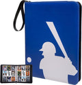 Baseball Card Binder - 990 Pockets Sports Trading Card Holder Album with 55 Removable Sleeves