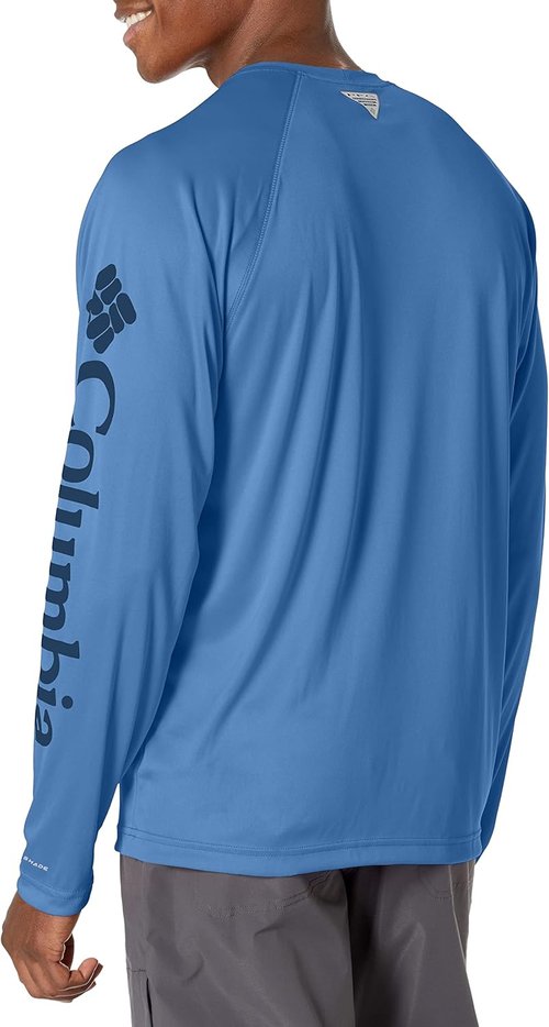 Columbia Men's PFG Terminal Tackle Long Sleeve Fishing Shirt - Quick-Dry, Lightweight, UPF 50+