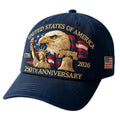 Eagle – United States 250th Anniversary Hat, United States 250th Anniversary Cap, Adjustable 1776-2026 Baseball Cap (#A)