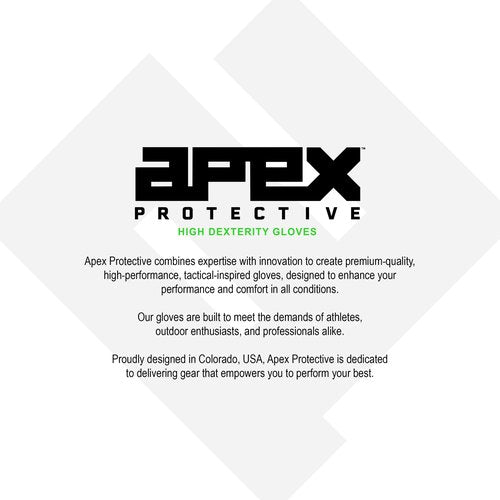 APEX 2.0 Cold Weather Gloves Touchscreen Fingers, Thermal Insulated for Winter Multi Sport, Tactical Shooting Hunting, Large, Black