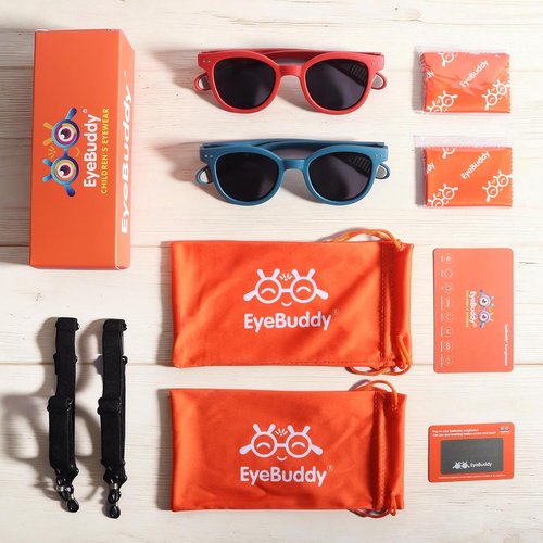 EYEBUDDY Kids Polarized Sunglasses - UV Protection for Ages 2-8 | Stylish & Durable Design