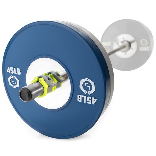 Lock-Jaw HEX 50mm / 2" Olympic Barbell Collar (Green)